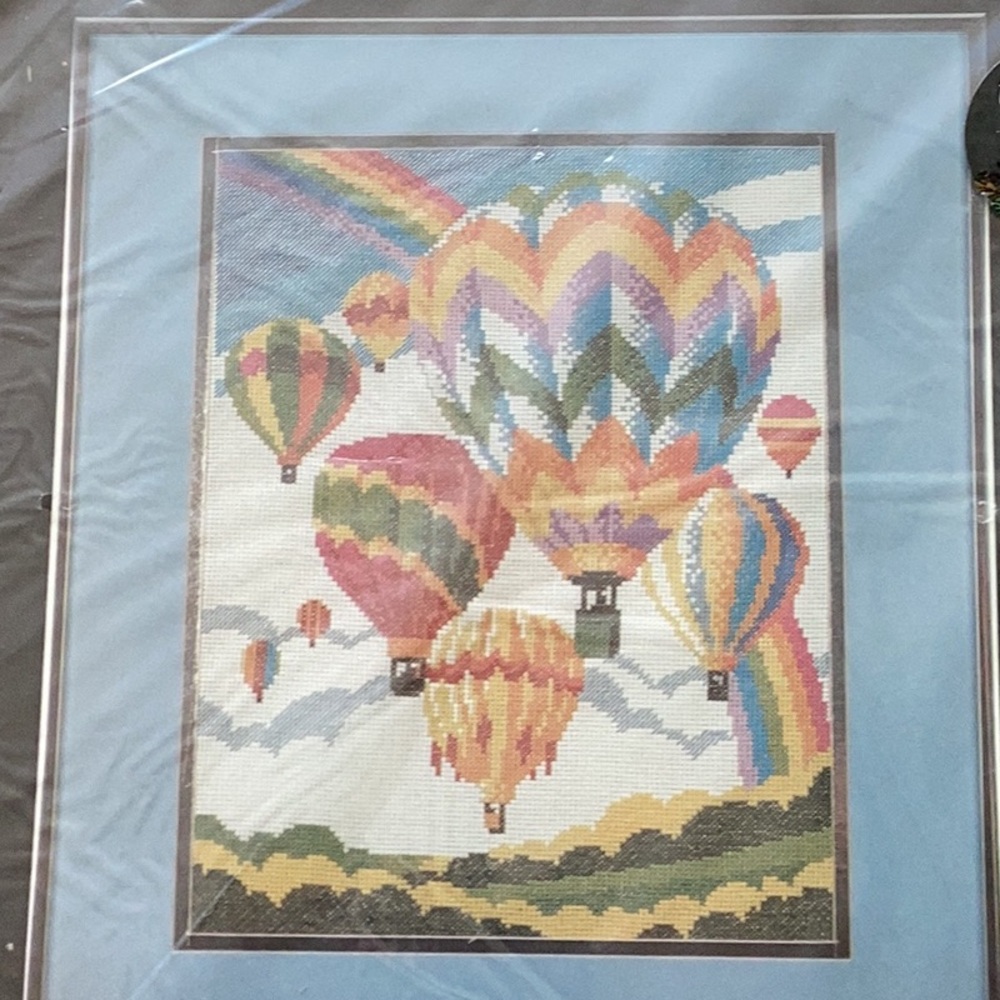 Vintage Janlynn "Always Chasing Rainbows" Counted Cross Stitch Kit #170 NWT